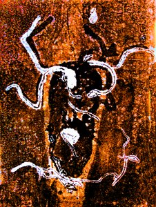 Abstracto naranja de Sarah Thompson Engels