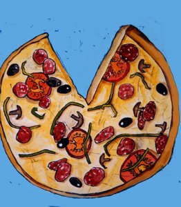 Pizza de Sarah Thompson Engels