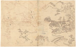 paisaje de estilo chino