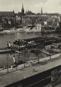 Berlín: Vista sobre el Spree hacia Klosterstrasse de Sasha Stone
