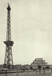 Berlín: Funkturm y Funkhalle; Estación de Radiodifusión