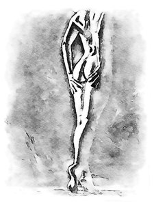 Mujer de espaldas