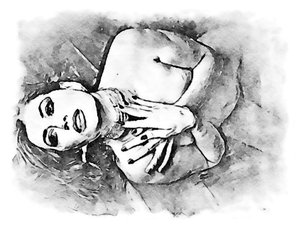 Mujer acostada