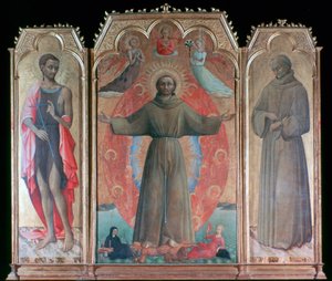 El éxtasis de San Francisco, 1437-1444 de Sassetta