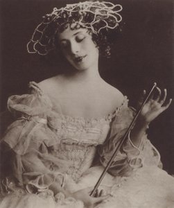 Pavlova en "Fairy Doll" (foto en blanco y negro) de Saul Bransburg