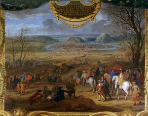 Las acciones de Luis II Príncipe de Borbón Condé, llamado el Gran Condé (1621-1686), conquista del Franco Condado de Sauveur Le Conte