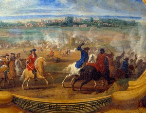 Las acciones de Luis II Príncipe de Borbón Condé, conocido como el Gran Condé (1621-1686), Batalla de Brie
