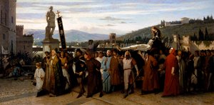 El funeral de Buondelmonte de Saverio Altamura