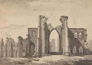 Vista este de la abadía de Furness de Sawrey Gilpin