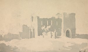 Croquis del castillo de Sawrey Gilpin