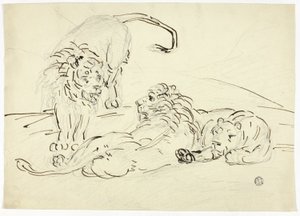 Tres leones de Sawrey Gilpin