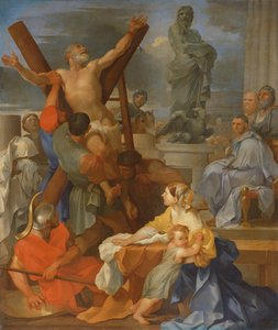 Martirio de San Andrés de Sébastien Bourdon