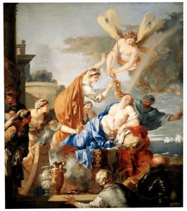 La muerte de Dido, c1637-c1640