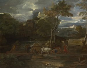 El regreso del arca, 1659 de Sébastien Bourdon