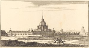 Paisaje con monasterio de Sébastien  Le Clerc I