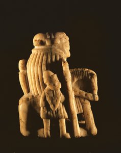 Pieza de ajedrez de caballero