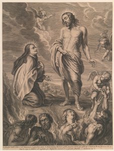 H. Theresia intercede por Bernardino de Mendoza