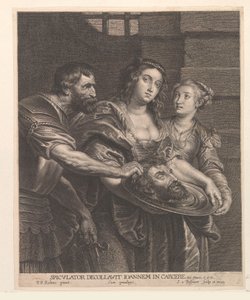 Salomé recibe la cabeza de Juan el Bautista
