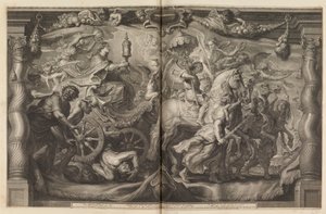 Victoria de la Iglesia a través de la Eucaristía de Schelte Adamsz. Bolswert