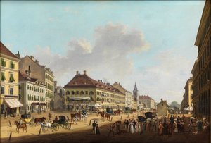 Teatro en der Leopoldstadt de Scheyerer