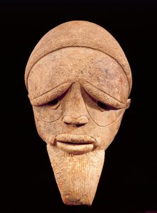 Escultura de terracota de cabeza masculina, Sokoto, Nigeria, siglos VI-II a.C. de School African