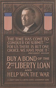Compre un bono del 2º Préstamo Libertad y ayude a ganar la guerra, c.1917 (litografía)