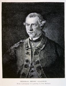 General Henry Gladwin, de una fotografía de una pintura de John Holland de School American