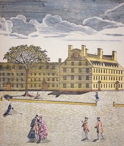 Harvard College, Cambridge, Massachusetts c.1740