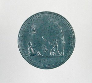 Medalla de paz india (plata)