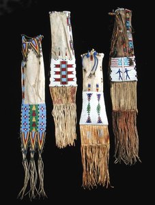 Bolsas de pipa nativas americanas