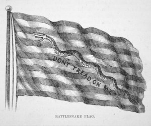 La bandera naval americana, ondeada por John Paul Jones
