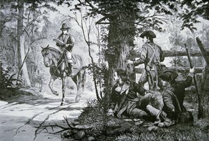 La captura del Mayor John Andre de School American
