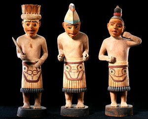 Tres Figuras Chamánicas
