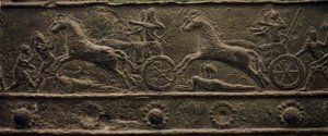 Puertas Balawat del antiguo Imperio Asirio (bajo relieve) de School Assyrian