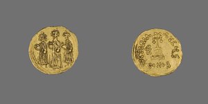 Solidus (Moneda) de Heraclio, 638 AD - 641 AD de School Byzantine