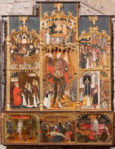 Retablo de Sant Miquel, Jaume Cirera, Guillem Talarn