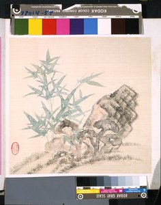 Álbum de flores y pájaros, fecha desconocida (tinta y color sobre seda)