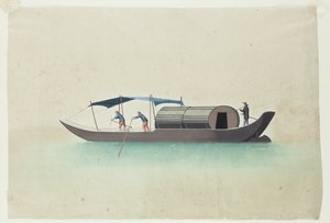 Barca con tres barqueros (pintura)