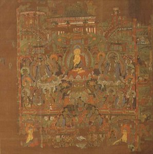 Ch.1.iii.02 Paraíso de Bhaisajyaguru, siglo VIII-IX, Tunhuang