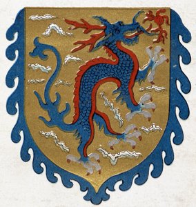 Insignia del dragón chino de School Chinese