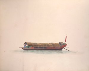 Barco de músicas, c.1800-05 (acuarela sobre papel)