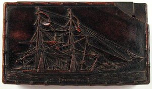Caja de rapé, c.1840 de School Chinese