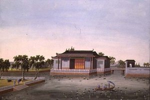 Jardín de Agua, c.1820-40 de School Chinese