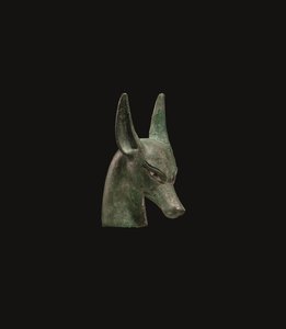 Un cetro egipcio de bronce de School Egyptian