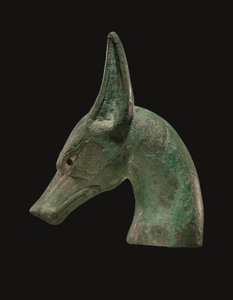 Un cetro egipcio de bronce de School Egyptian