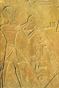 Antiguo Egipto, Escultura mural, Karnak/Luxor, Hatshepsut ofrece incienso de School Egyptian