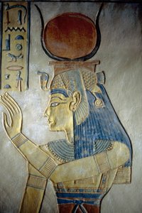 Luxor, Tebas: Valle de las Reinas. Tumba de un hijo de Ramsés II, la diosa Isis. de School Egyptian