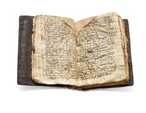 El Codex Sinaiticus Rescriptus, finales del siglo V-VII hasta 979 d.C. (tinta sobre vitela) de School Egyptian