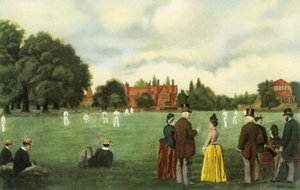 Big Side Cricket, Rugby School, Inglaterra, de 