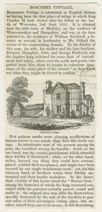 Casa Boscobel (grabado en madera)
